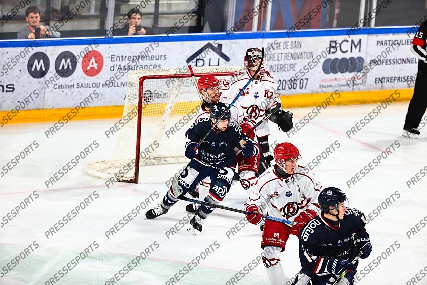 Hockey sur Glace - Angers Vs Briançon - Ligue Magnus 2024-2025 / 4ème Journée / Ice Parc / Angers / Pays de la Loire / Maine et Loire / France ANGERS-BRIANCON (5-2) ANGERS-BRIANCON (5-2) 