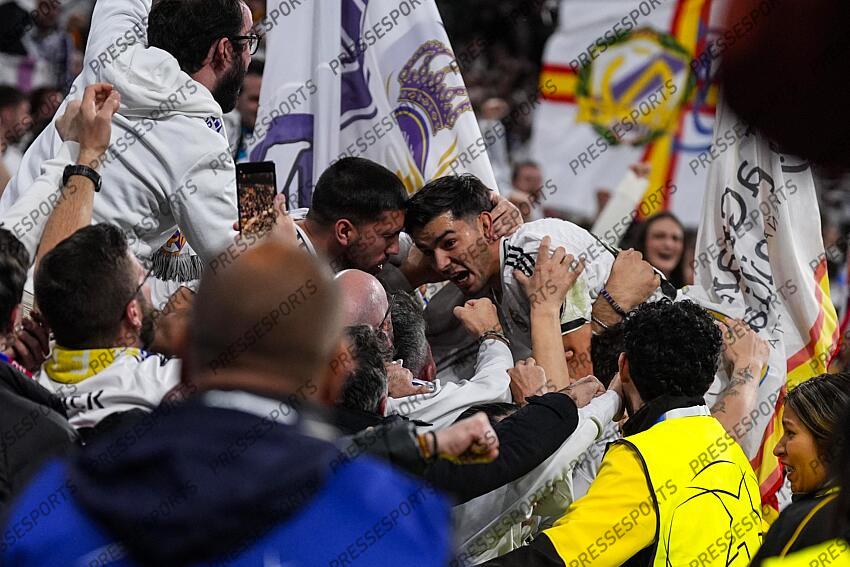 FOOT LIGUE DES CHAMPIONS 2025 REAL MADRID-ATLETICO DE MADRID (2-1)