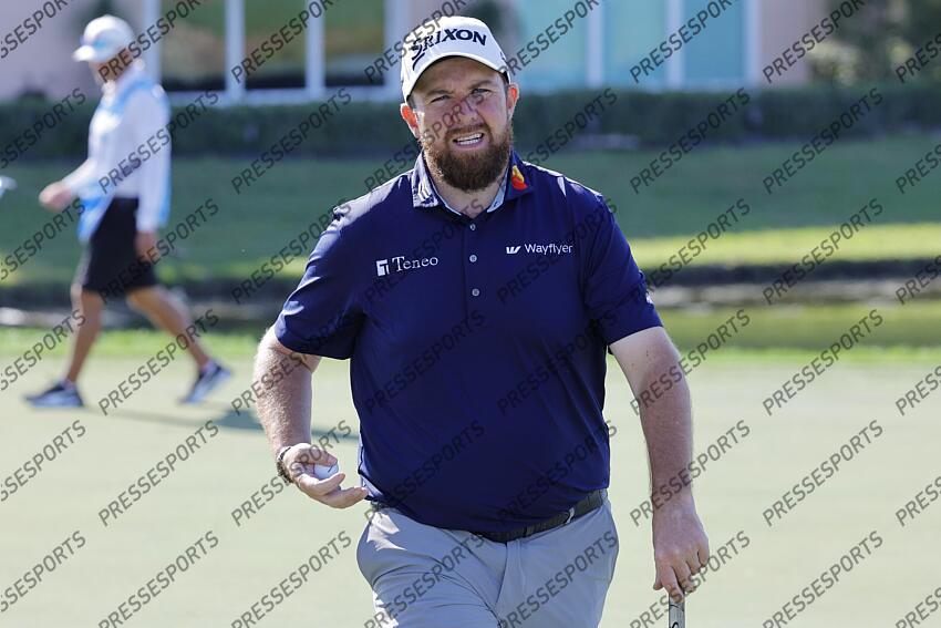 Feb 28, 2025; Palm Beach Gardens, Florida, USA; Shane Lowry walks off of the 16th green during the second round of the Cognizant Classic in The Palm Beaches golf tournament. Mandatory Credit: Reinhold Matay-Imagn Images PGA: Cognizant Classic in The Palm Beaches - Second Round 