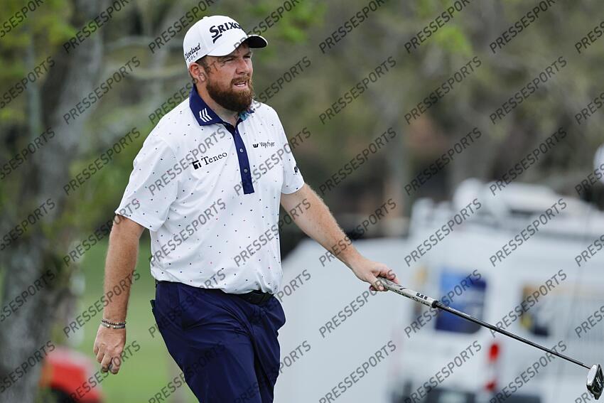 Feb 27, 2025; Palm Beach Gardens, Florida, USA; Shane Lowry walks on the ninth green during the first round of the Cognizant Classic in The Palm Beaches golf tournament. Mandatory Credit: Reinhold Matay-Imagn Images PGA: Cognizant Classic in The Palm Beaches - First Round 