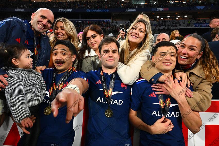 lucu (maxime) moefana (yoram) vernet (morgane) penaud (damian) bielle biarrey (louis) FRANCE-ECOSSE (35-16) 