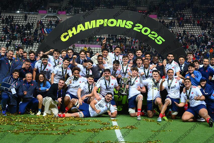 mezou (corentin) deliance (antoine) FRANCE MOINS DE 20 ANS-ECOSSE MOINS DE 20 ANS (45-40) champions 2025 