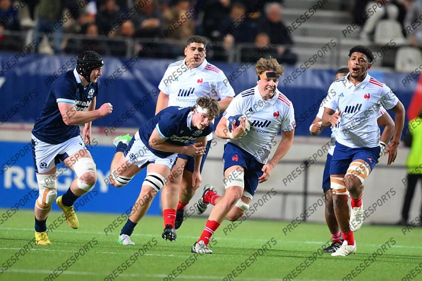 deliance (antoine) FRANCE MOINS DE 20 ANS-ECOSSE MOINS DE 20 ANS (45-40) 