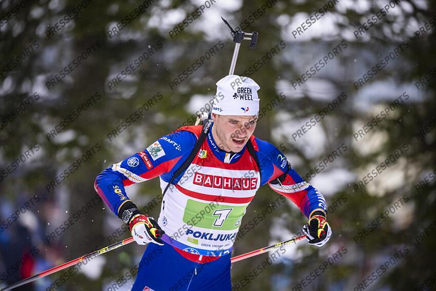 BIATHLON COUPE DU MONDE 2025 RELAIS MIXTE SIMPLE POKLJUKA