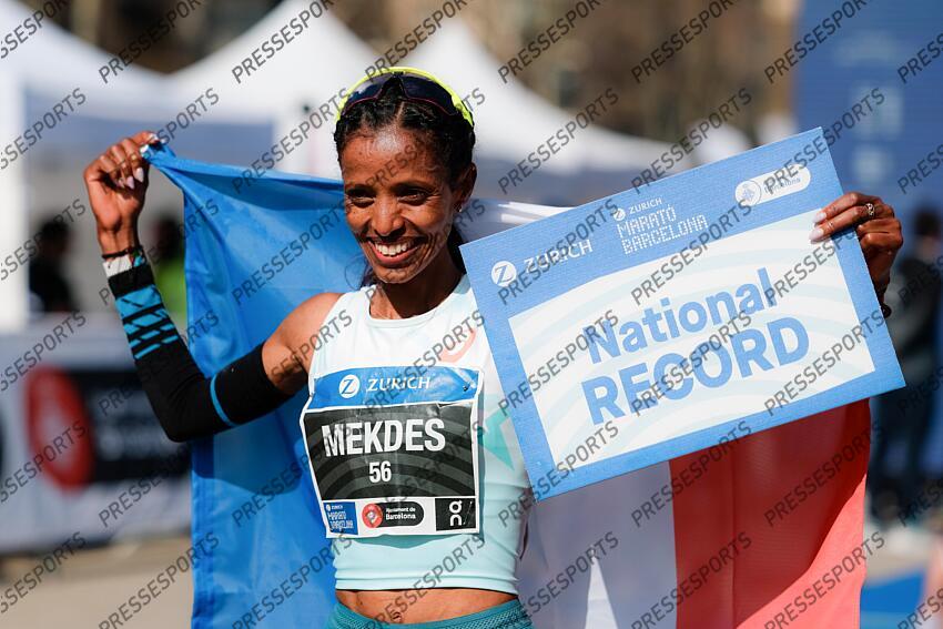 ATHLETISME 2025 MARATHON BARCELONE