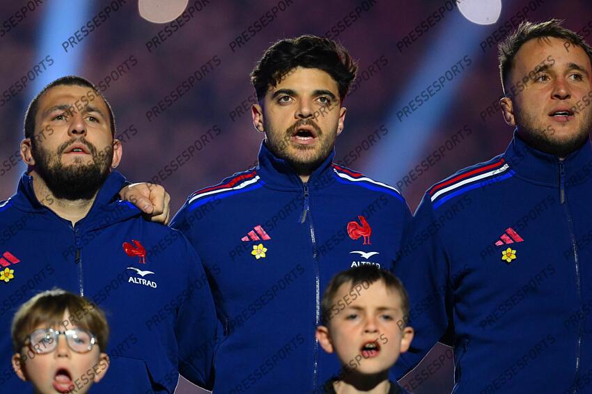 aldegheri (dorian) ntamack (romain) jelonch (anthony) FRANCE-ECOSSE (35-16) 