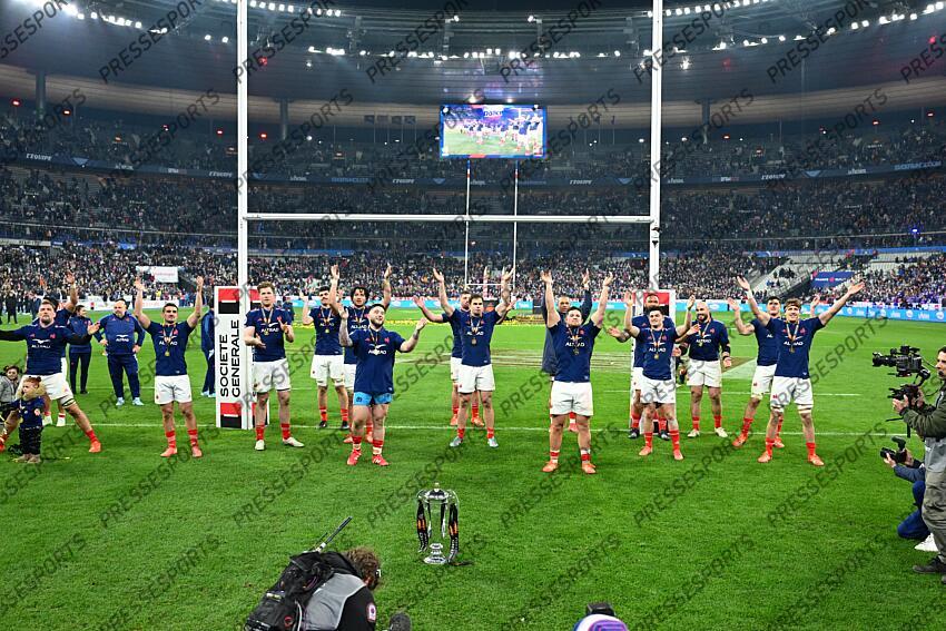 ramos (thomas) flament (thibaud) baille (cyril) penaud (damian) marchand (julien) le garrec (nolann) jegou (oscar) FRANCE-ECOSSE (35-16) 