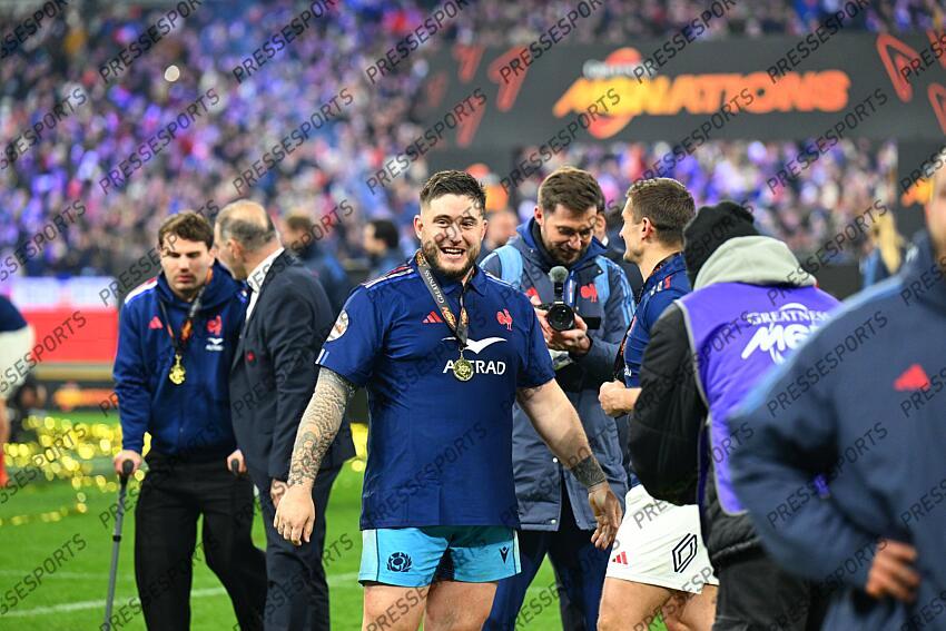 baille (cyril) FRANCE-ECOSSE (35-16) champions 