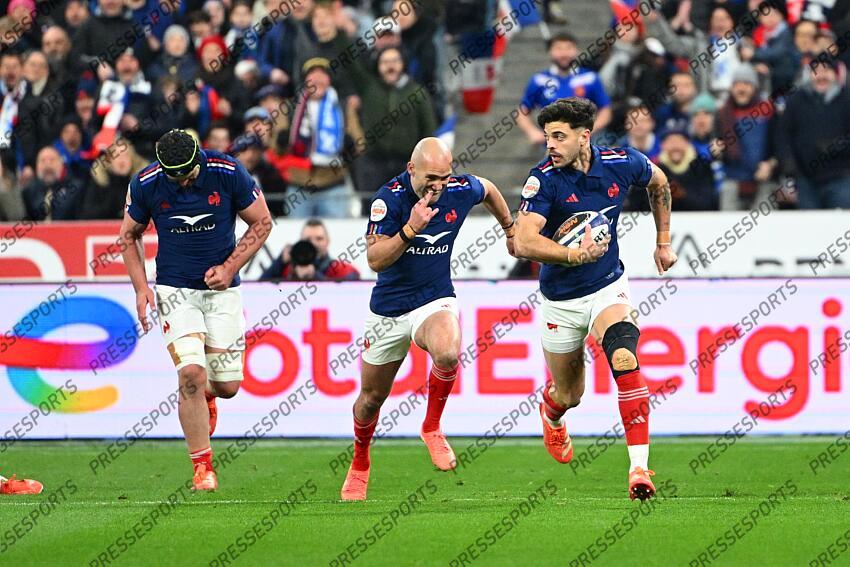 lucu (maxime) ntamack (romain) FRANCE-ECOSSE (35-16) 