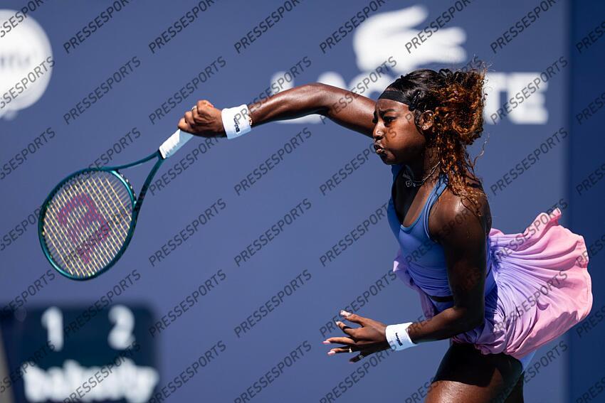 TENNIS WTA 1000 MIAMI OPEN 2025 JOURNEE 18 MARS