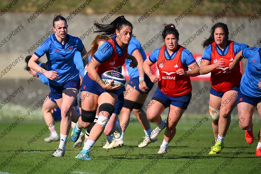 RUGBY TOURNOI DES 6 NATIONS FEMININ 2025 STAGE FRANCE