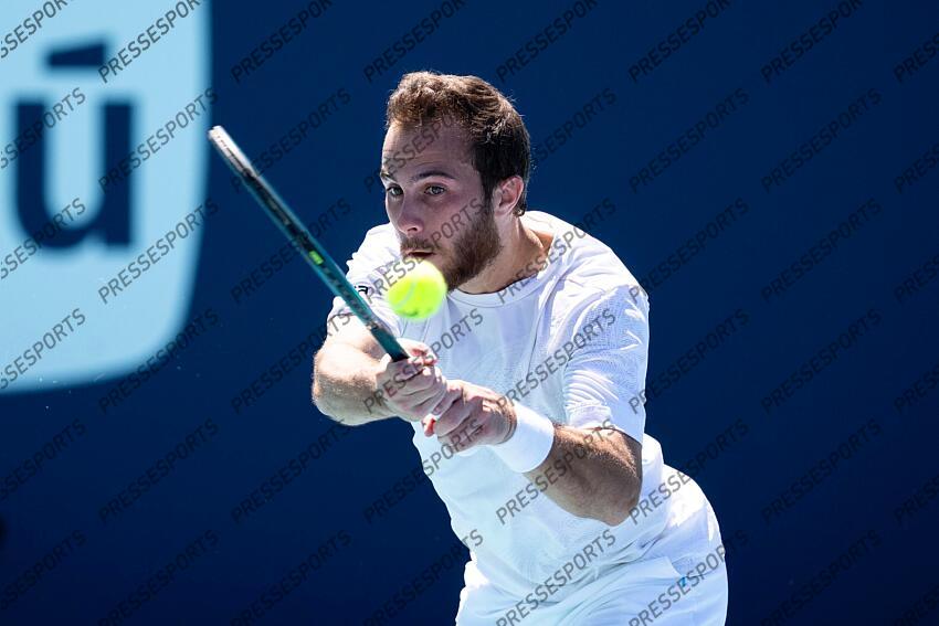 Hugo Gaston (FRA) NISHIOKA/GASTON Miami Open 2025 - Hard Rock Stadium 