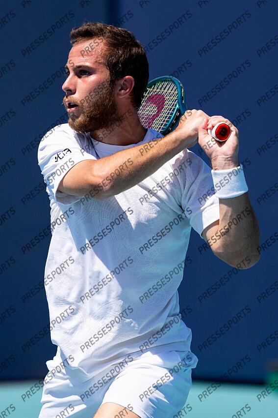 Hugo Gaston (FRA) NISHIOKA/GASTON Miami Open 2025 - Hard Rock Stadium 