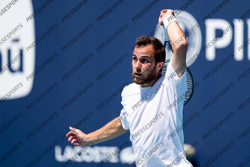 Hugo Gaston (FRA) NISHIOKA/GASTON Miami Open 2025 - Hard Rock Stadium 