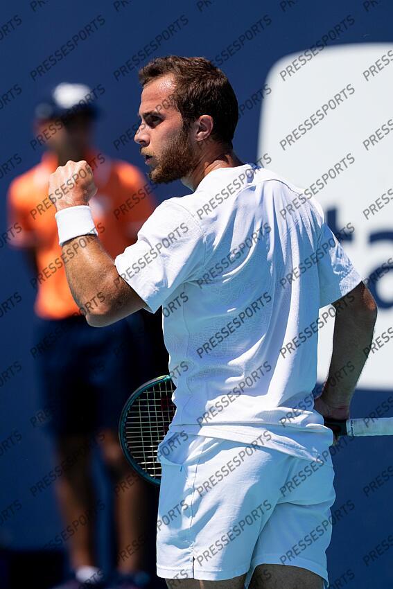Hugo Gaston (FRA) NISHIOKA/GASTON Miami Open 2025 - Hard Rock Stadium 