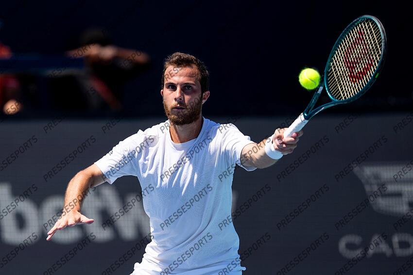 Hugo Gaston (FRA) NISHIOKA/GASTON Miami Open 2025 - Hard Rock Stadium 