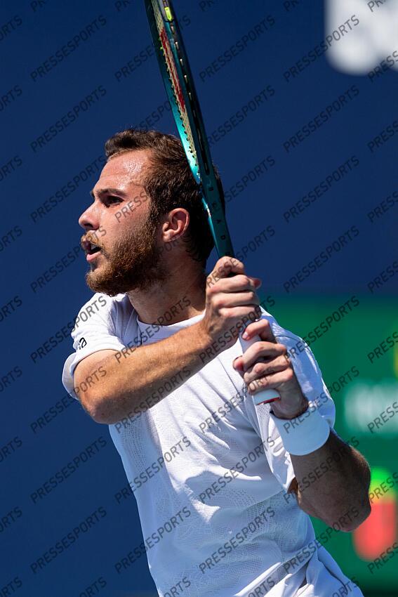 Hugo Gaston (FRA) NISHIOKA/GASTON Miami Open 2025 - Hard Rock Stadium 