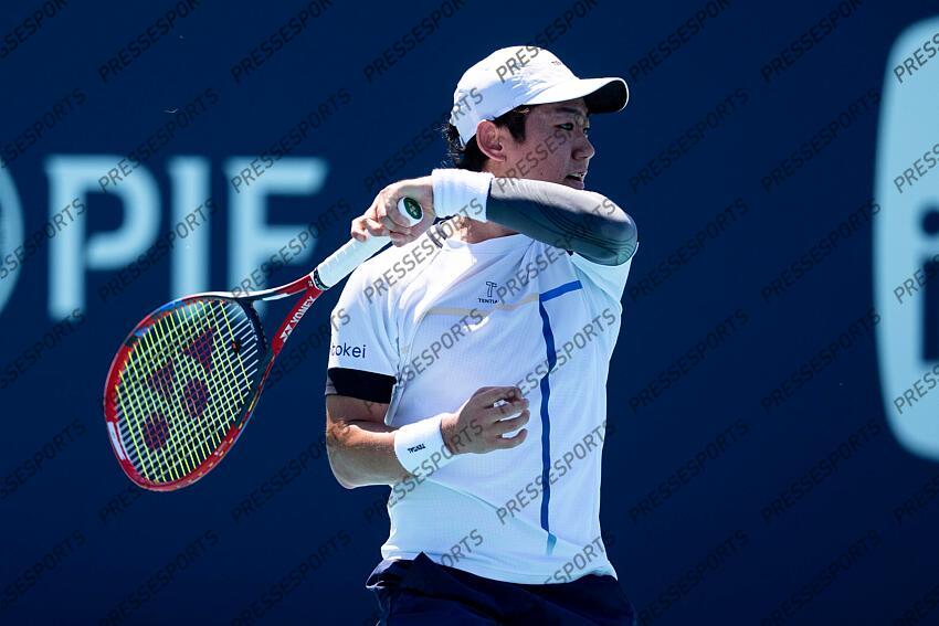 Yoshihito Nishioka (JPN) NISHIOKA/GASTON Miami Open 2025 - Hard Rock Stadium 