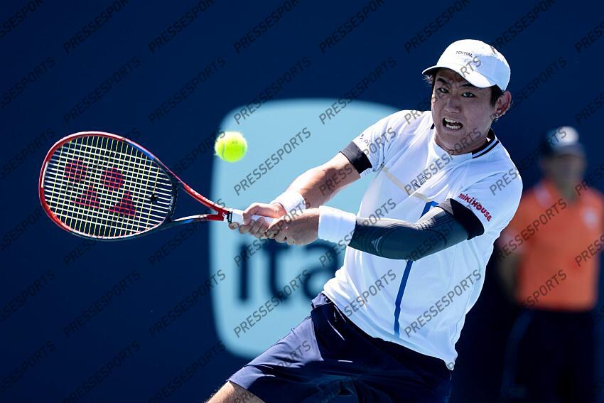 Yoshihito Nishioka (JPN) NISHIOKA/GASTON Miami Open 2025 - Hard Rock Stadium 
