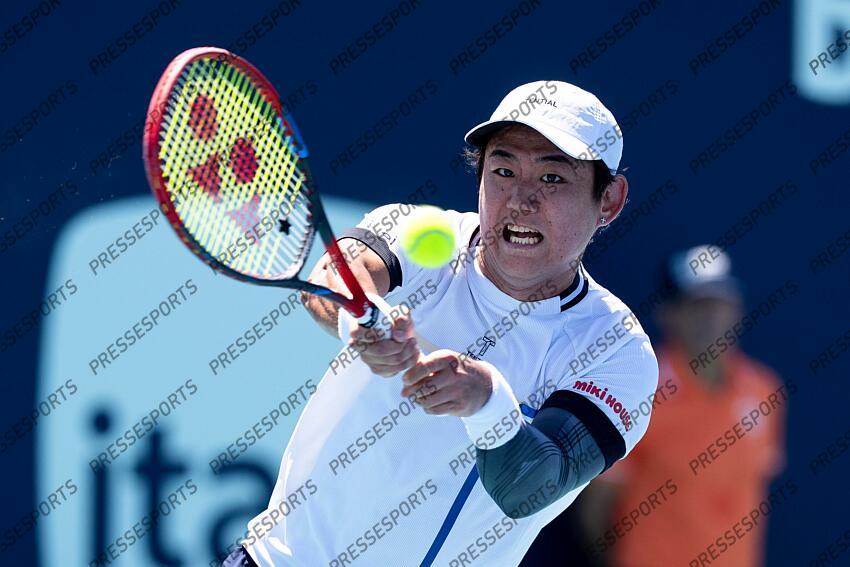 Yoshihito Nishioka (JPN) NISHIOKA/GASTON Miami Open 2025 - Hard Rock Stadium 