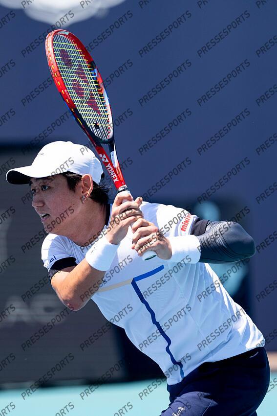 Yoshihito Nishioka (JPN) NISHIOKA/GASTON Miami Open 2025 - Hard Rock Stadium 