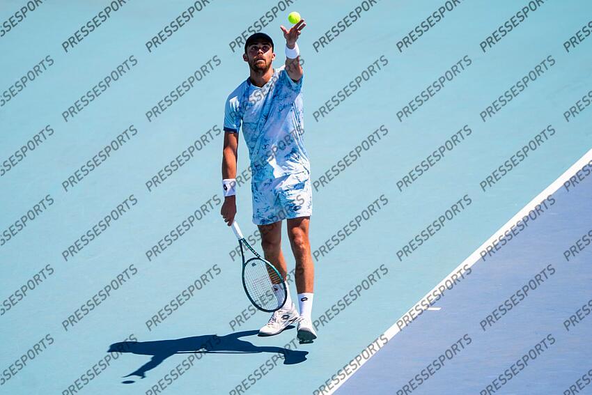 Benjamin Bonzi (FRA) BONZI/FEARNLEY Miami Open 2025 - Hard Rock Stadium 