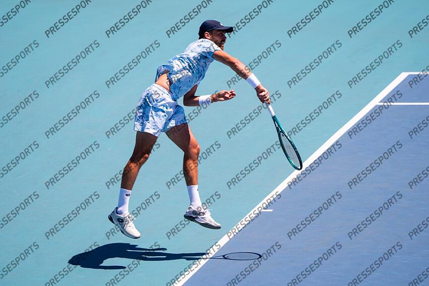 Benjamin Bonzi (FRA) BONZI/FEARNLEY Miami Open 2025 - Hard Rock Stadium 