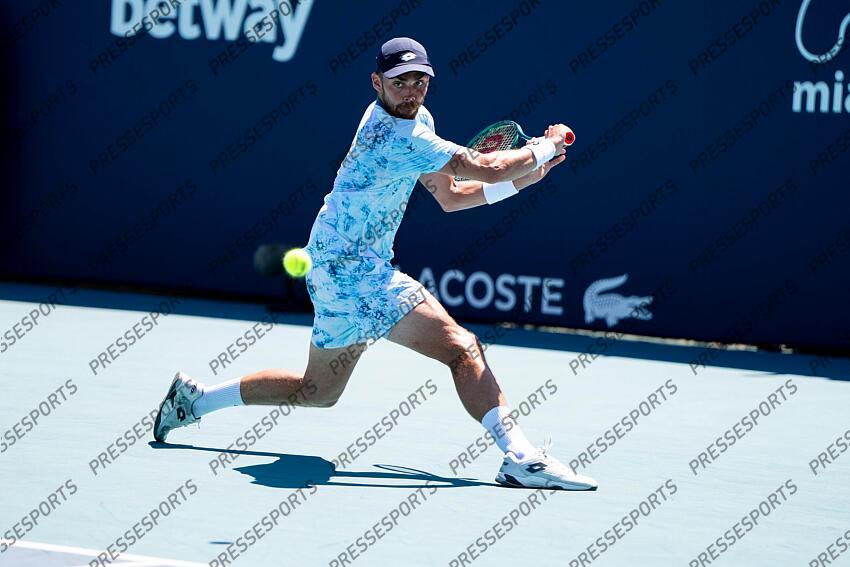 Benjamin Bonzi (FRA) BONZI/FEARNLEY Miami Open 2025 - Hard Rock Stadium 