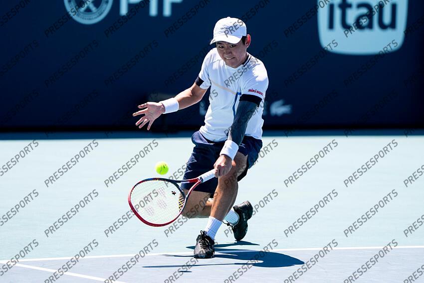 Yoshihito Nishioka (JPN) NISHIOKA/GASTON Miami Open 2025 - Hard Rock Stadium 