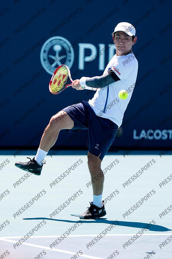 Yoshihito Nishioka (JPN) NISHIOKA/GASTON Miami Open 2025 - Hard Rock Stadium 