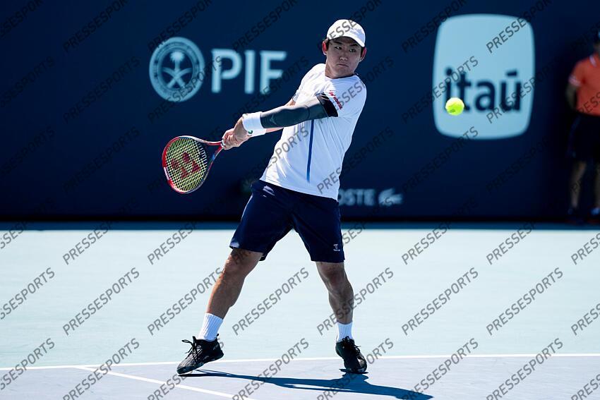 Yoshihito Nishioka (JPN) NISHIOKA/GASTON Miami Open 2025 - Hard Rock Stadium 
