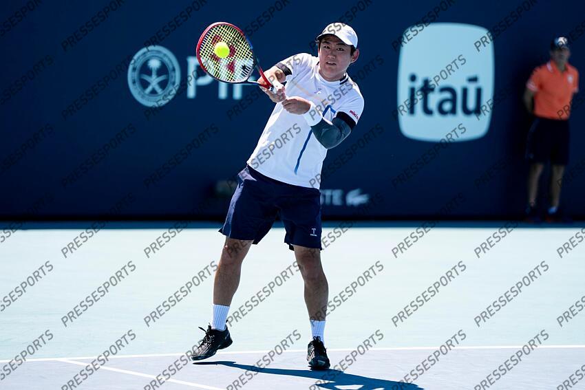 Yoshihito Nishioka (JPN) NISHIOKA/GASTON Miami Open 2025 - Hard Rock Stadium 