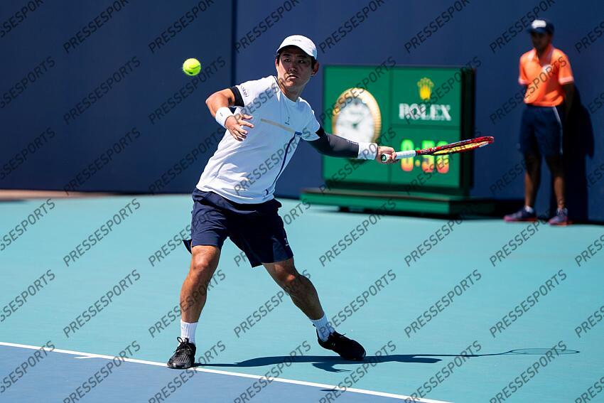 Yoshihito Nishioka (JPN) NISHIOKA/GASTON Miami Open 2025 - Hard Rock Stadium 