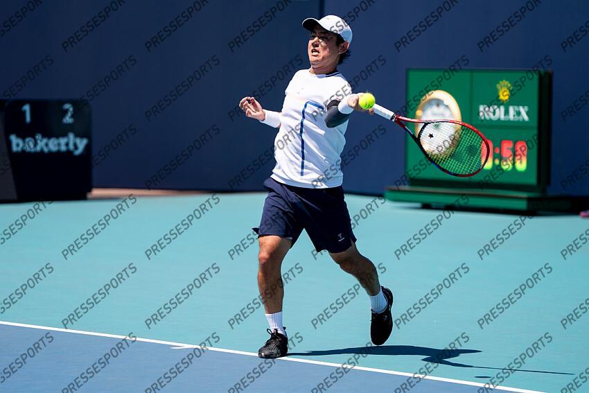Yoshihito Nishioka (JPN) NISHIOKA/GASTON Miami Open 2025 - Hard Rock Stadium 