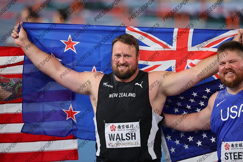 ATHLETISME CHPTS DU MONDE EN SALLE 2025 LANCER DU POIDS HOMMES