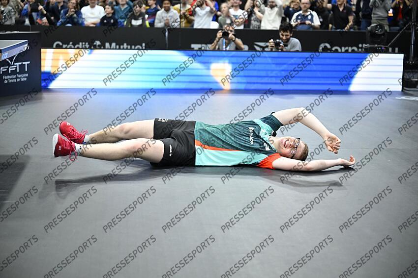 TENNIS DE TABLE CHPTS DE FRANCE 2025 F. LEBRUN / A. LEBRUN