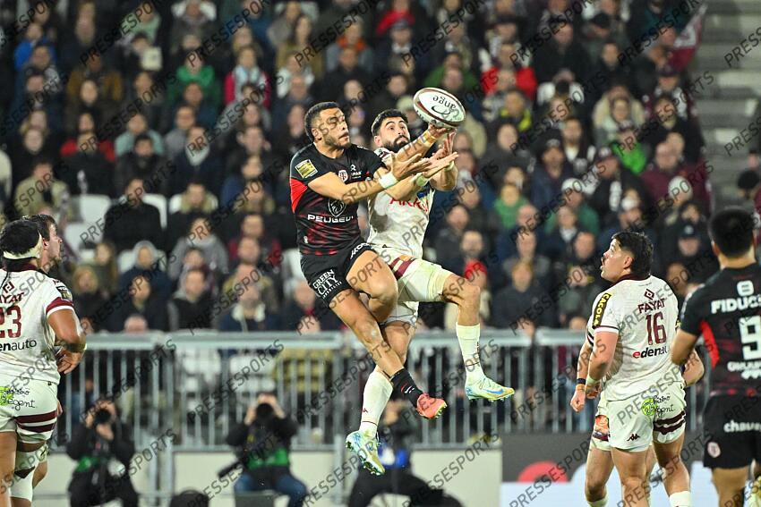 RUGBY TOP 14 2025 BORDEAUX BEGLES-TOULOUSE (32-24)