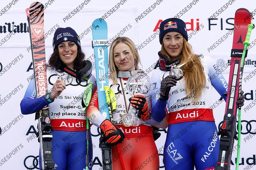 SKI ALPIN COUPE DU MONDE 2025 SUPER G FEMMES SUN VALLEY