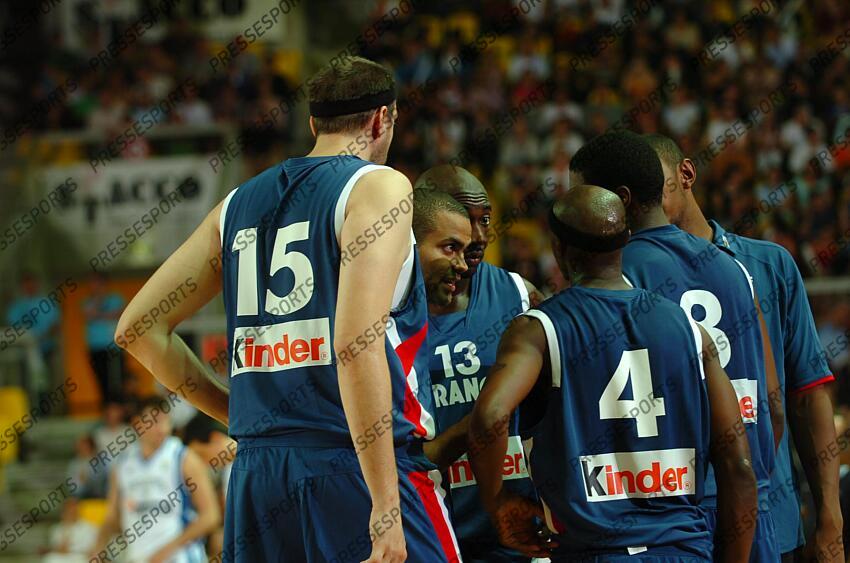 BASKET TOURNOI DE STRASBOURG 2007 FRANCE-GRECE (55-74)