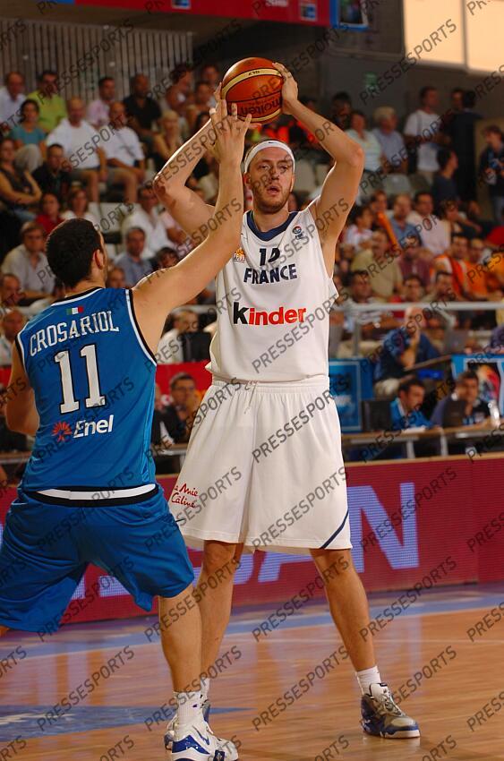 BASKET CHPT D'EUROPE DES NATIONS 2007 FRANCE-ITALIE (69-62)