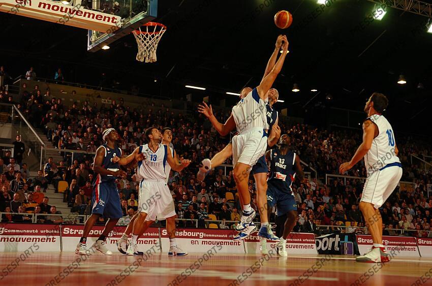 BASKET TOURNOI DE STRASBOURG 2007 FRANCE-SERBIE (93-87 (ap))