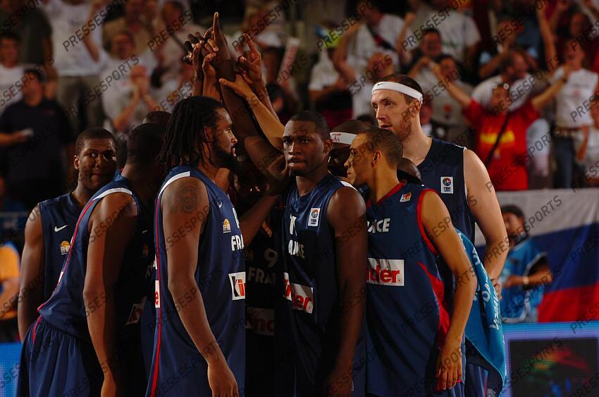 BASKET CHPT D'EUROPE DES NATIONS 2007 FRANCE-SLOVENIE (66-67)