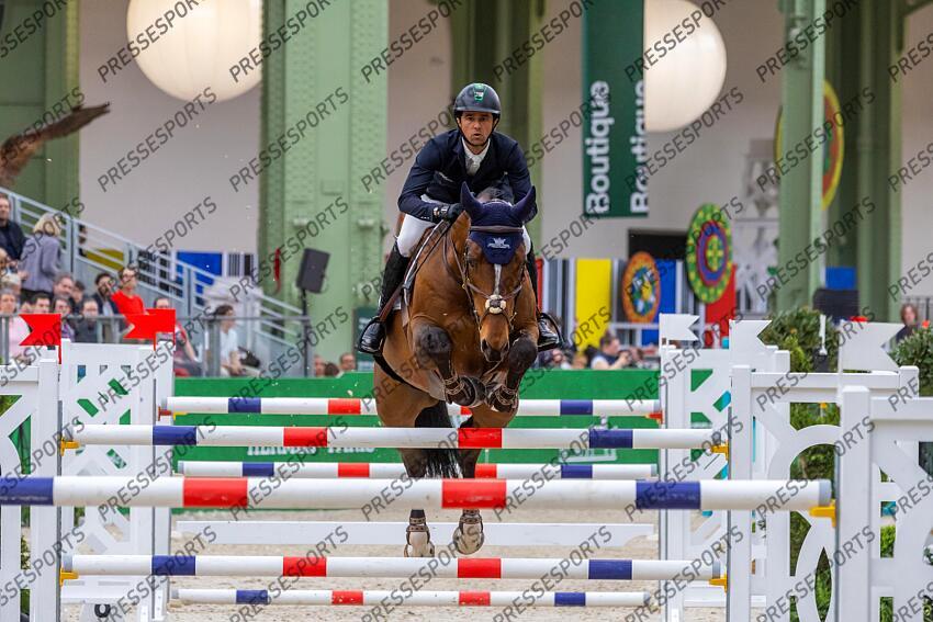 Saut Hermès 2025. Prix Hermès Sellier. Marlon MODOLO ZANOTELLI (BRA). FIREFOX GEM Eric KNOLL / Presse Sports SAUT HERMES 