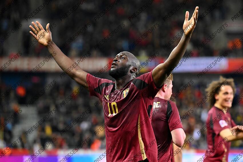 FOOT LIGUE DES NATIONS BARRAGES 2025 BELGIQUE-UKRAINE (3-0)