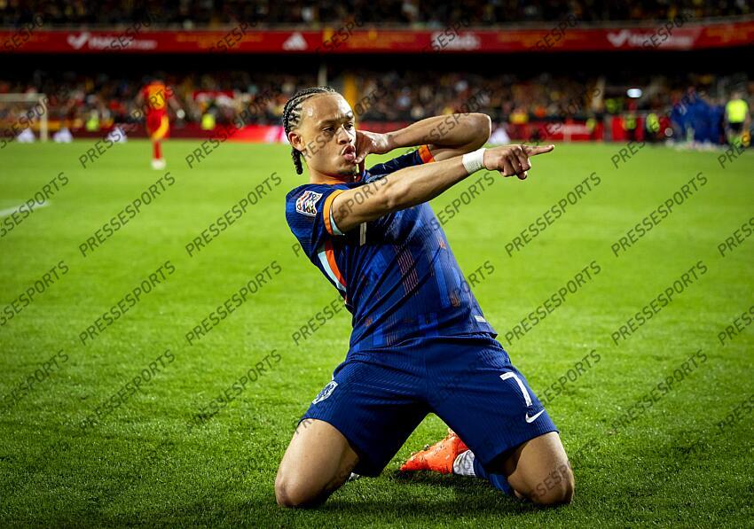 FOOT LIGUE DES NATIONS 2025 ESPAGNE-PAYS BAS (3-3)