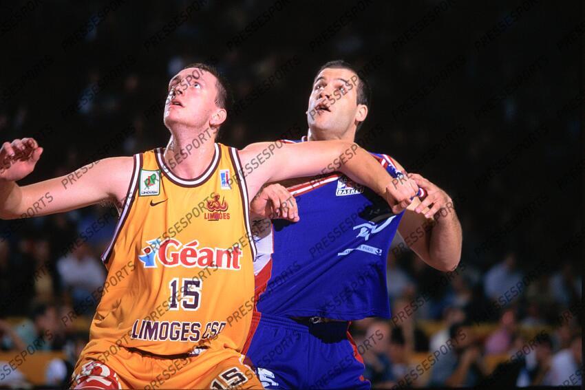 BASKET CHPT DE FRANCE 1997 LIMOGES-PSG RACING