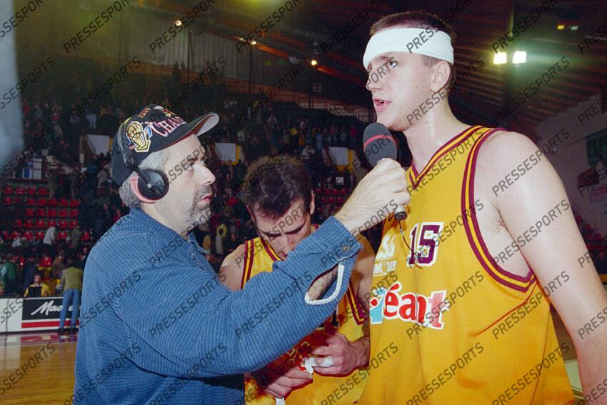 BASKET EUROLIGUE 1997 LIMOGES-OLYMPIAKOS LE PIREE