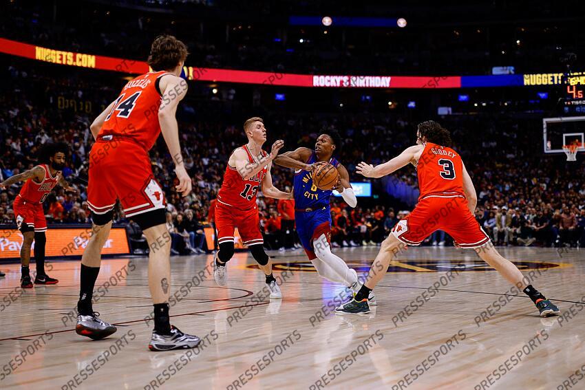 BASKET NBA 2025 NBA: Chicago Bulls at Denver Nuggets