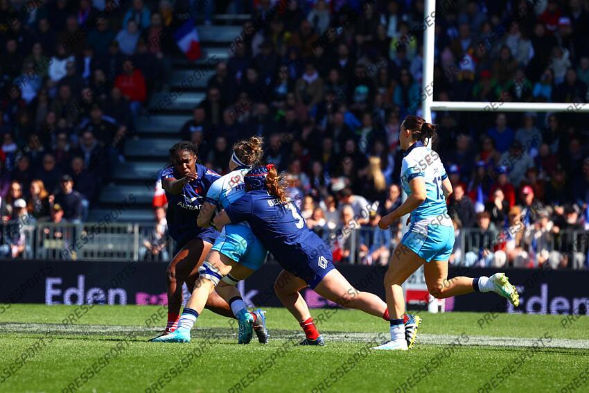 brosseau (yllana) malcolm (rachel) bernadou (rose) FRANCE-ECOSSE (38-15) 