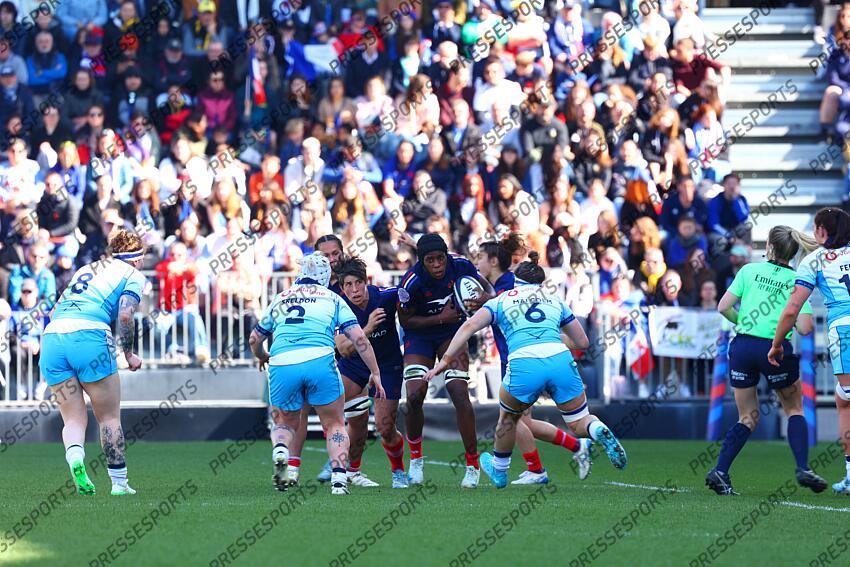 bigot (manon) okemba (seraphine) FRANCE-ECOSSE (38-15) 